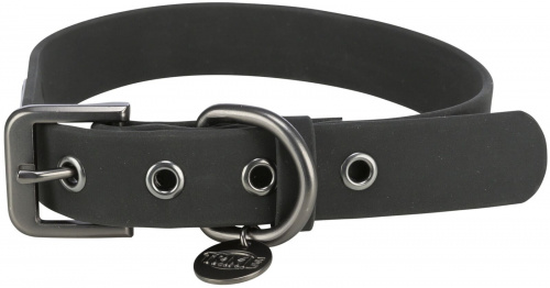 Halsband CityStyle PVC L–XL: 50–57 cm/30 mm schwarz